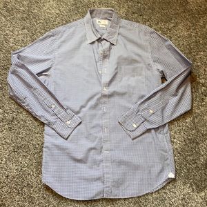 Blue Plaid Button Down